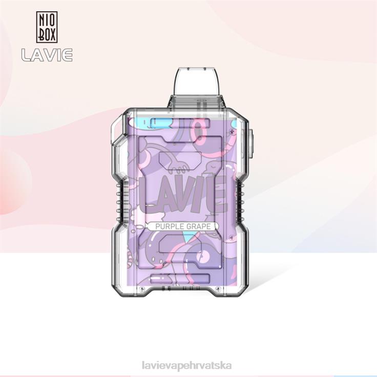 ljubičasto grožđe LAVIE NIO BOX 9000 udaha 2DHBL192 | Lavie Vape Zagreb